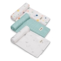 Lionelo - 3er-Set Bambus-Mullwindeln BAMBOO SET 70x70 cm Dot