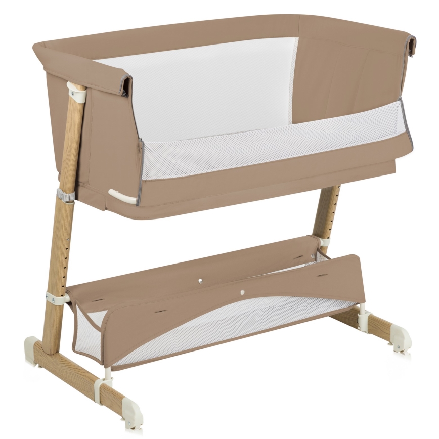 Lionelo - 5-in-1 Babybett THOMI PLUS Beige Karamell
