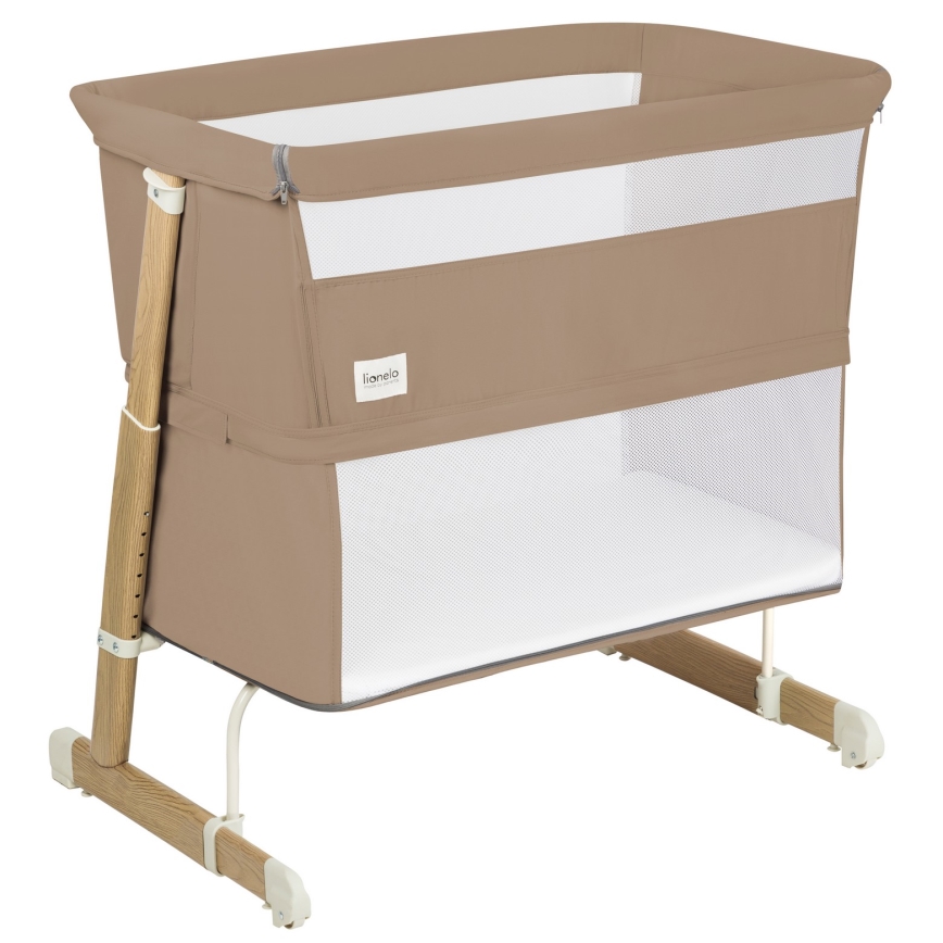 Lionelo - 5-in-1 Babybett THOMI PLUS Beige Karamell