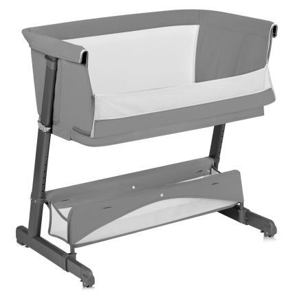 Lionelo - 5-in-1 Babybett THOMI PLUS Beton-Grau