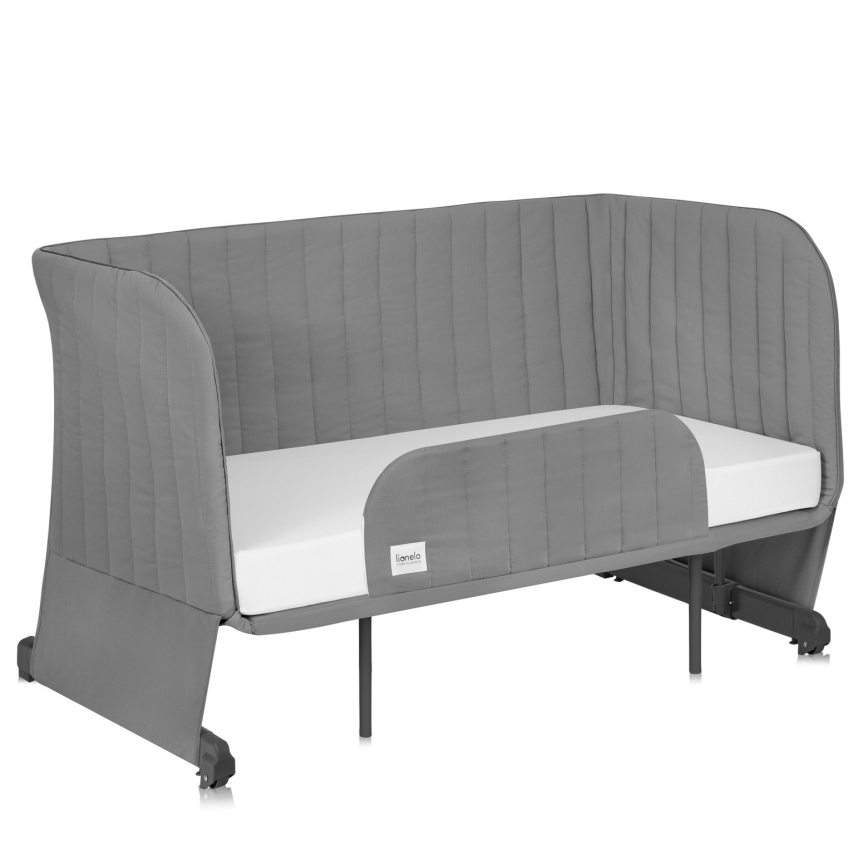 Lionelo - 5-in-1 Babybett THOMI PLUS Beton-Grau
