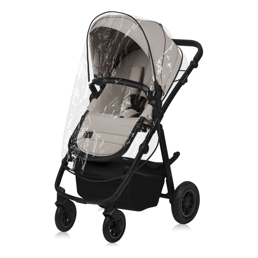 Lionelo - AMBER PLUS Kombi-Kinderwagen 2-in-1 Beige Sand