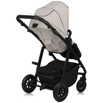 Lionelo - AMBER PLUS Kombi-Kinderwagen 2-in-1 Beige Sand