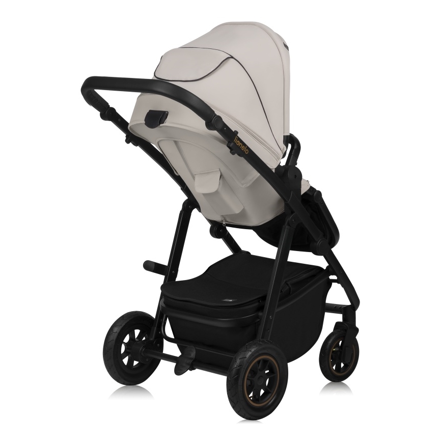 Lionelo - AMBER PLUS Kombi-Kinderwagen 2-in-1 Beige Sand