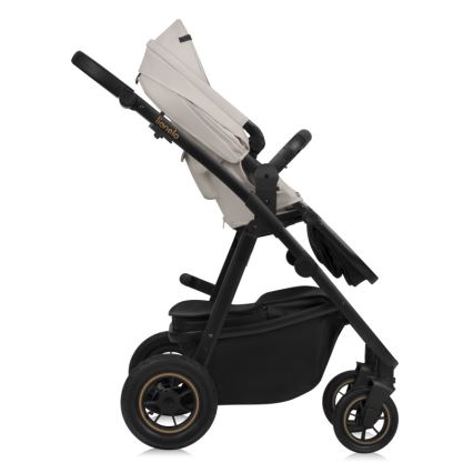 Lionelo - AMBER PLUS Kombi-Kinderwagen 2-in-1 Beige Sand