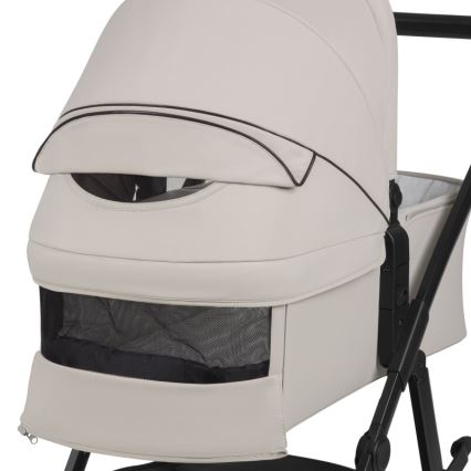 Lionelo - AMBER PLUS Kombi-Kinderwagen 2-in-1 Beige Sand