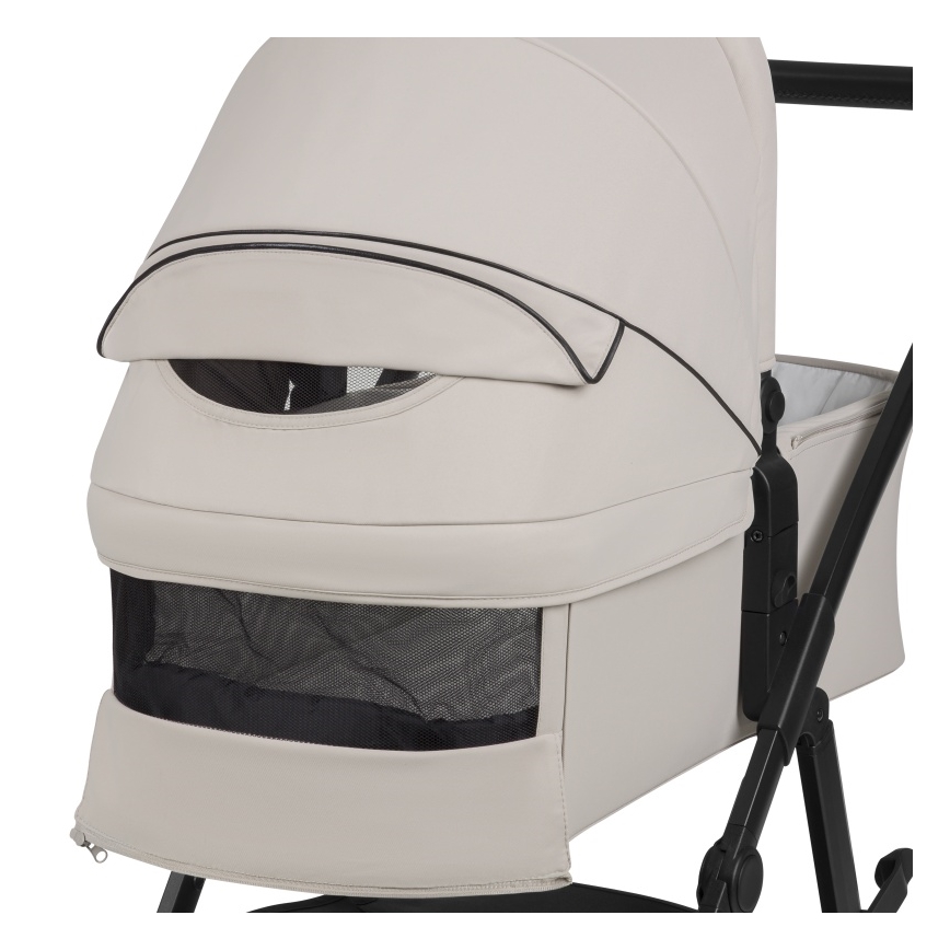 Lionelo - AMBER PLUS Kombi-Kinderwagen 2-in-1 Beige Sand