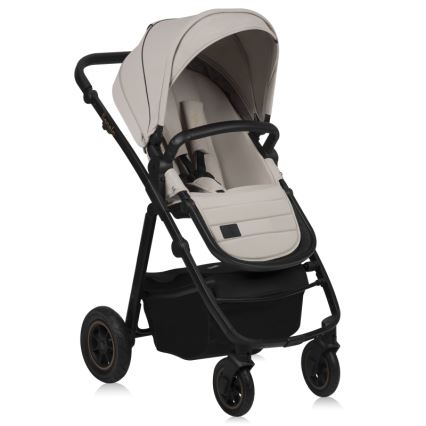 Lionelo - AMBER PLUS Kombi-Kinderwagen 2-in-1 Beige Sand