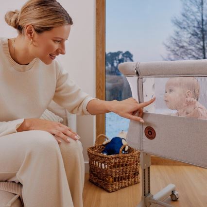 Lionelo - AURORA 3-in-1 Babybett, grau