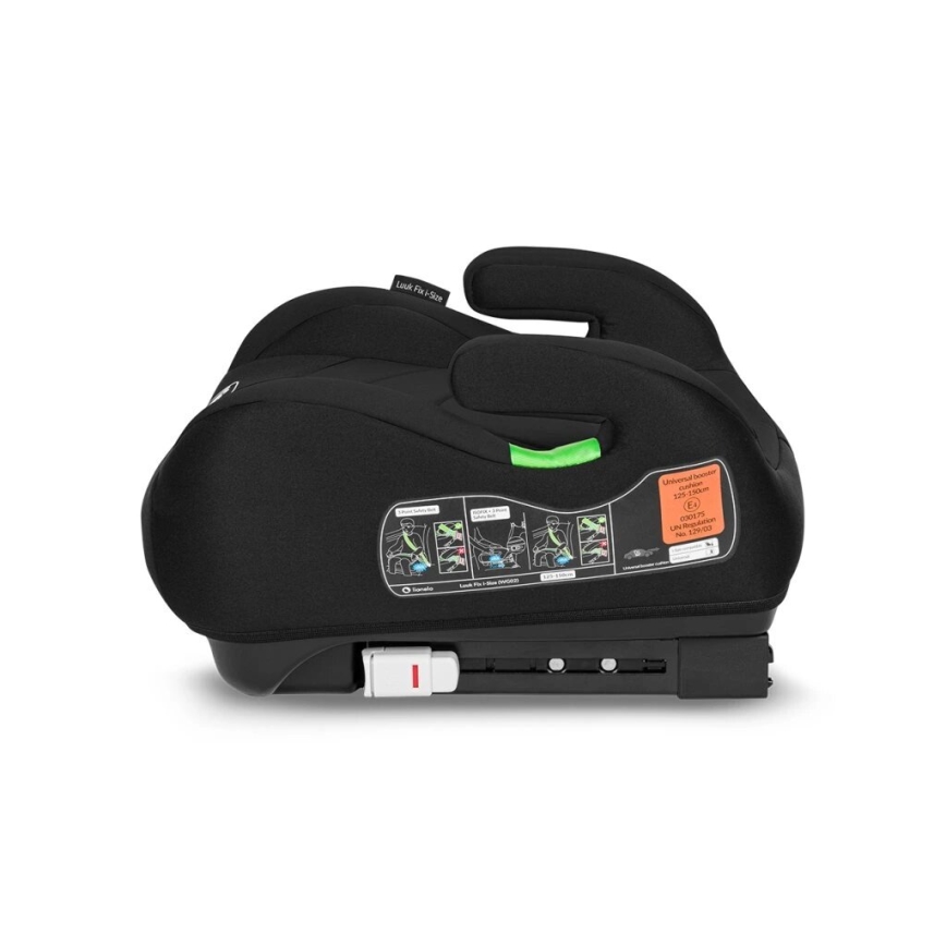 Lionelo - Auto-Sitzerhöhung LUUK FIX i-Size 125-150 cm schwarz