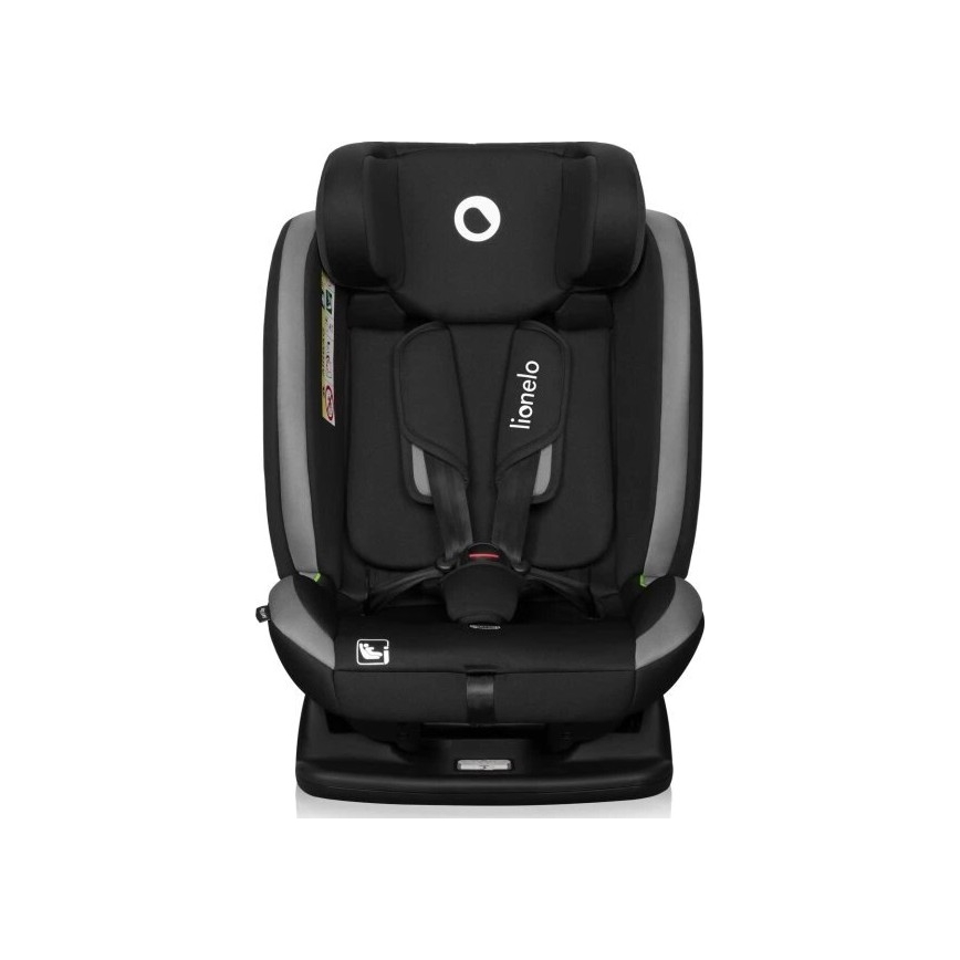 Lionelo - Autokindersitz AART i-Size 40-150 cm schwarz/grau