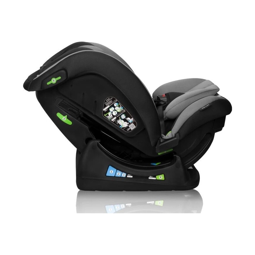 Lionelo - Autokindersitz AART i-Size 40-150 cm schwarz/grau