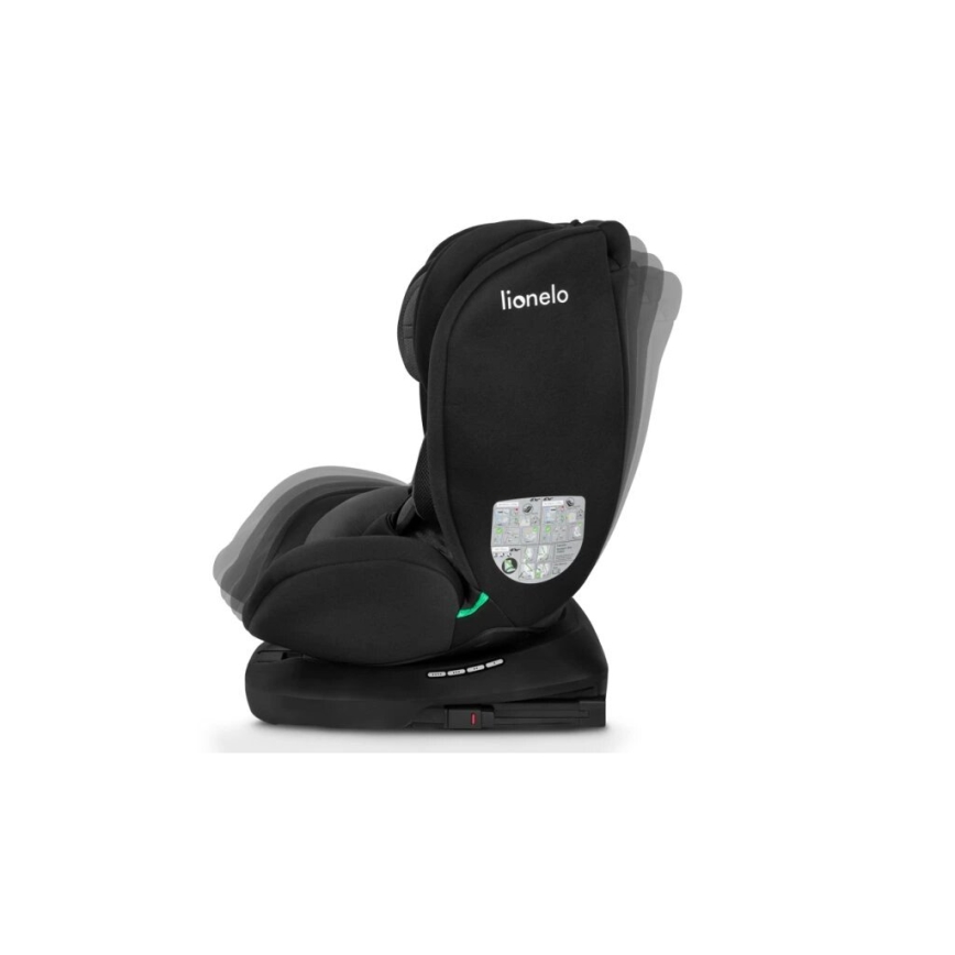 Lionelo - Autokindersitz BASTIAAN i-Size 40-150 cm schwarz/grau