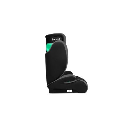 Lionelo - Autokindersitz HUGO i-Size 100-150 cm schwarz/grau
