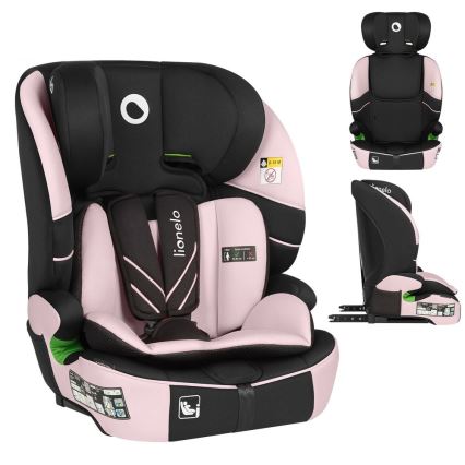 Lionelo - Autokindersitz LEVI FIX i-Size 76-150 cm Babyrosa