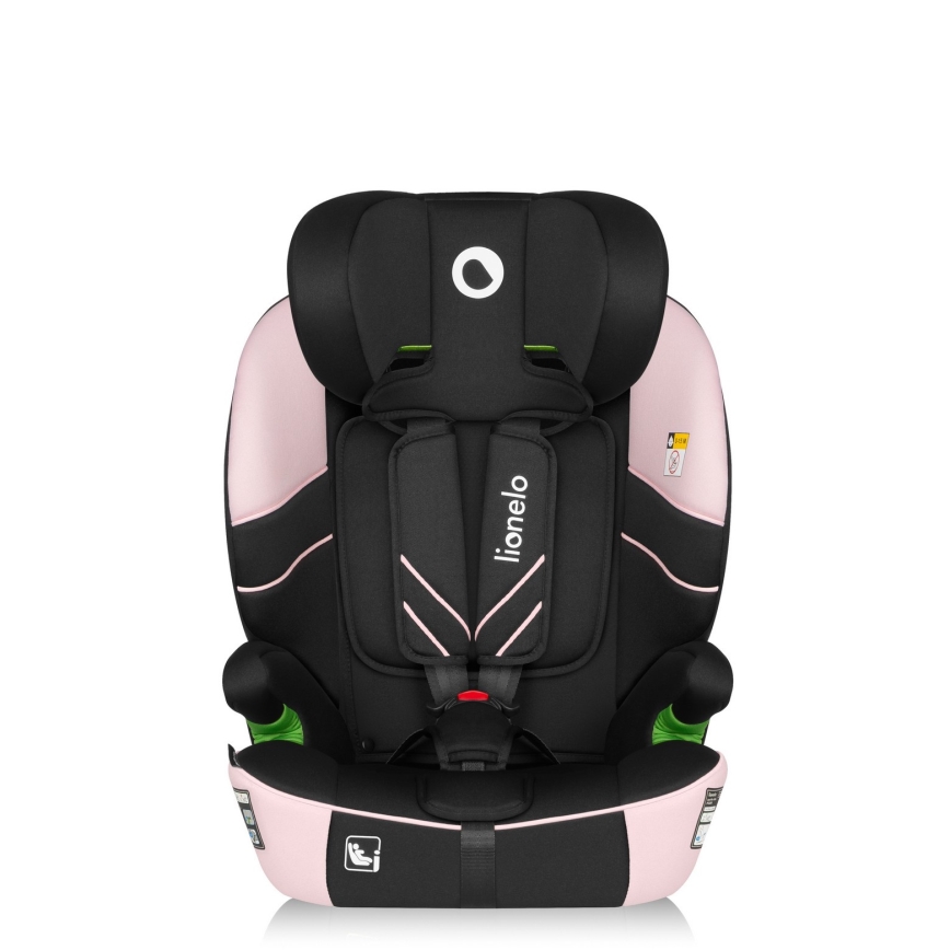 Lionelo - Autokindersitz LEVI FIX i-Size 76-150 cm Babyrosa