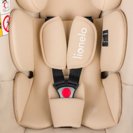 Lionelo - Autokindersitz mit Basis ASTRID SET i-Size 40-87 cm Sandbeige