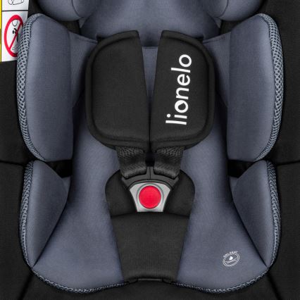 Lionelo - Autokindersitz mit drehbarer Basis ASTRID SET i-Size 40-87 cm Schwarz Grau