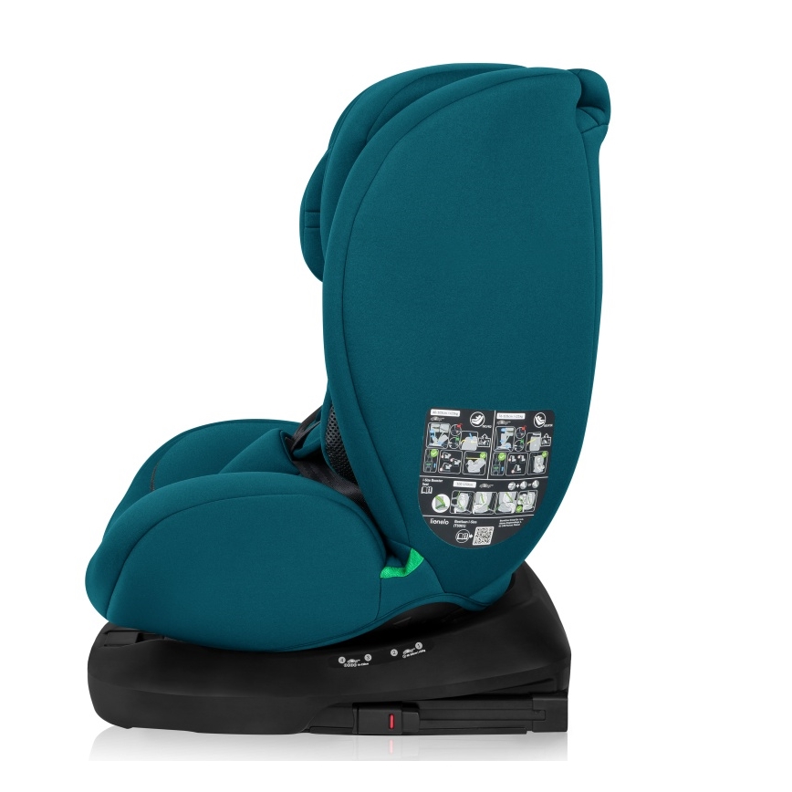 Lionelo - Autokindersitz mit drehbarer Basis BASTIAAN i-Size 40-150 cm Indigo-Blau