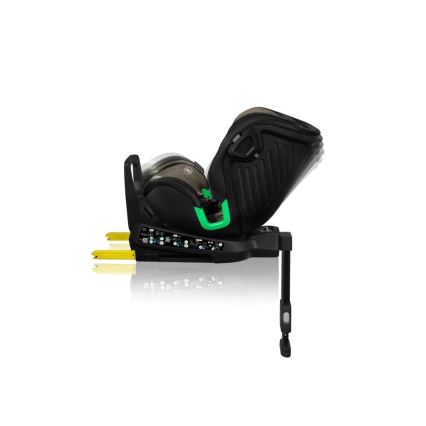 Lionelo - Autokindersitz mit drehbarer Basis HARMONY i-Size 40-150 cm schwarz/oliv