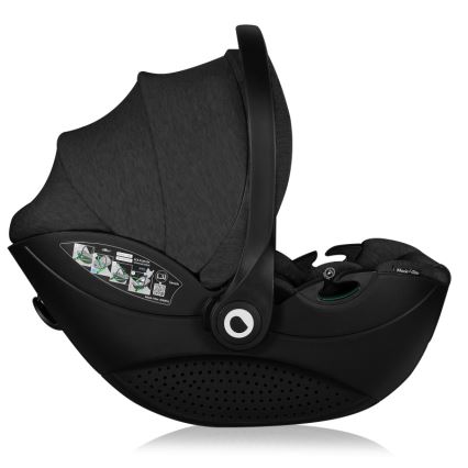 Lionelo - Autokindersitz MOXIE i-Size 40-87 cm Schwarz Onyx