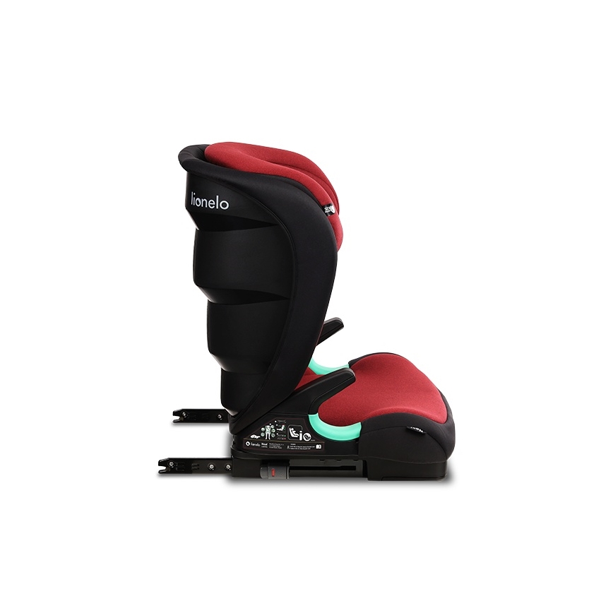 Lionelo - Autokindersitz NEAL i-Size 100-150 cm Burgunderrot