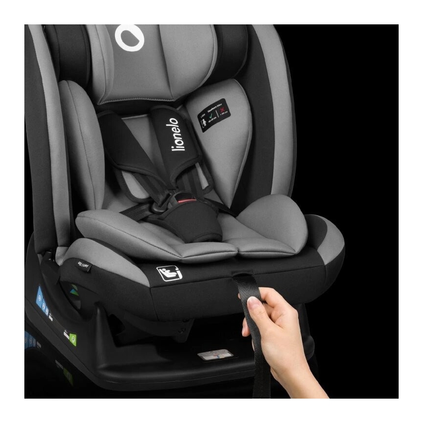 Lionelo - Autositz AART i-Size 40-150 cm schwarz/grau