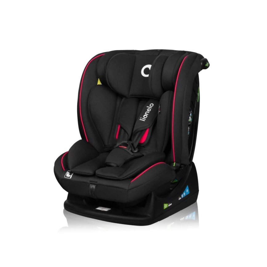 Lionelo - Autositz AART i-Size 40-150 cm schwarz/rot