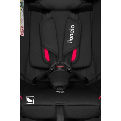 Lionelo - Autositz AART i-Size 40-150 cm schwarz/rot