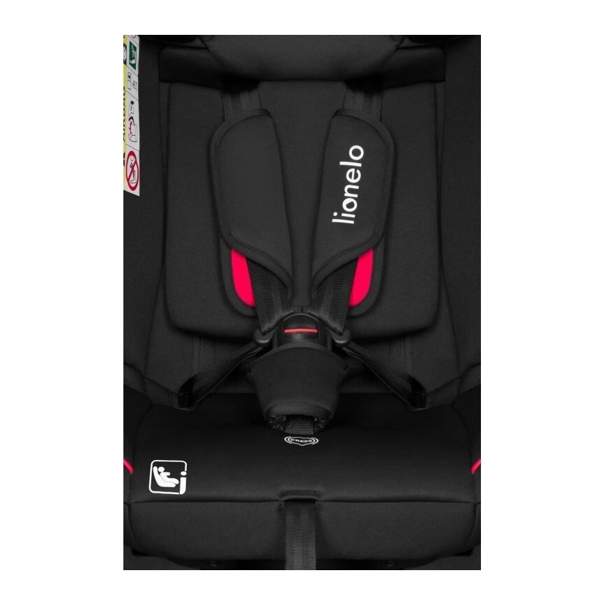Lionelo - Autositz AART i-Size 40-150 cm schwarz/rot