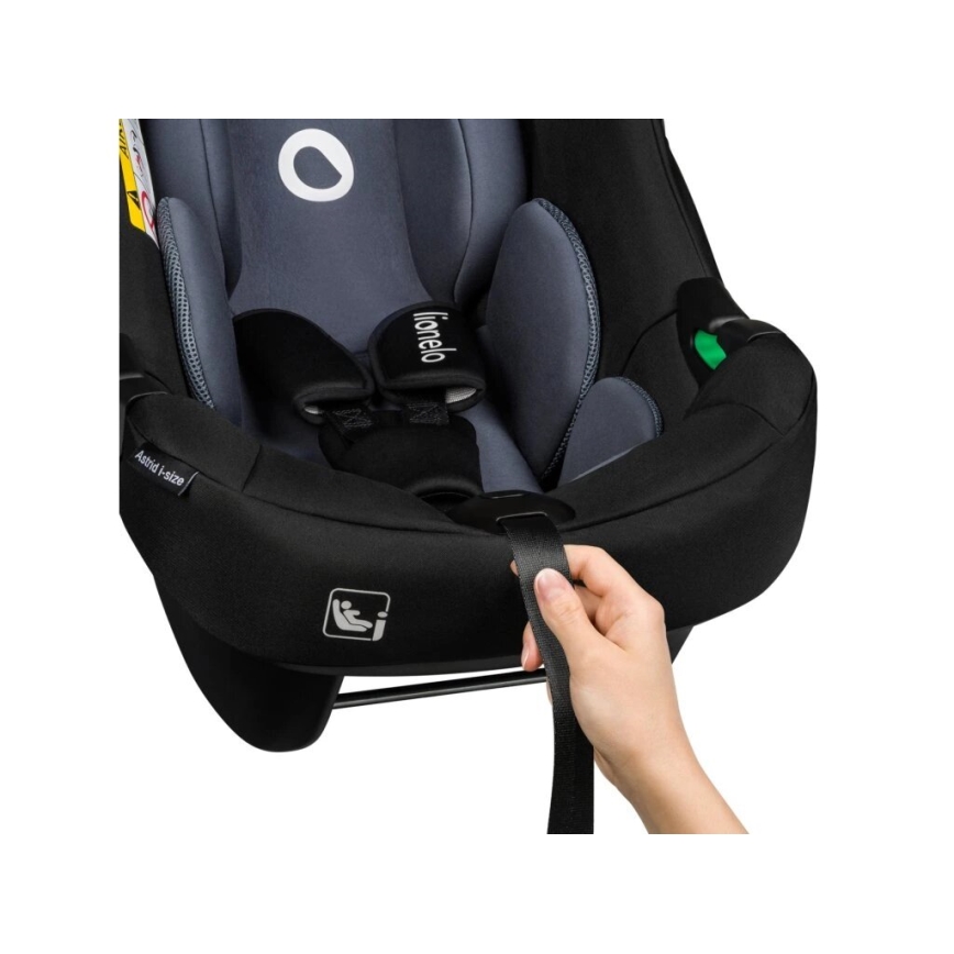 Lionelo - Autositz ASTRID i-Size 40-87 cm schwarz