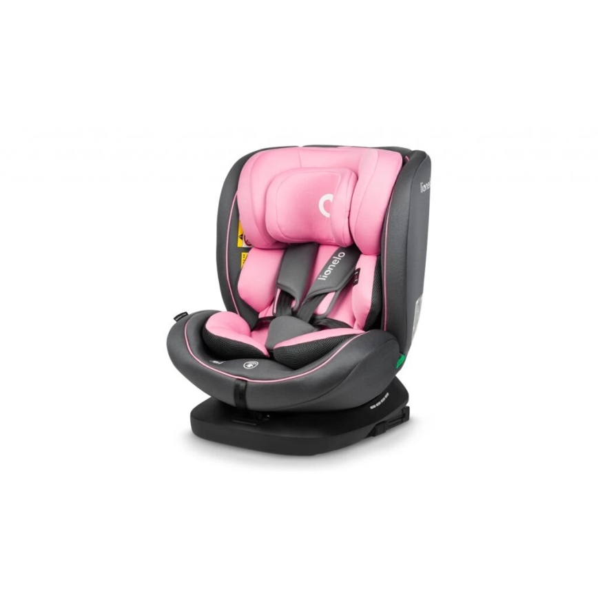 Lionelo - Autositz BASTIAAN i-Size 40-150 cm grau/rosa