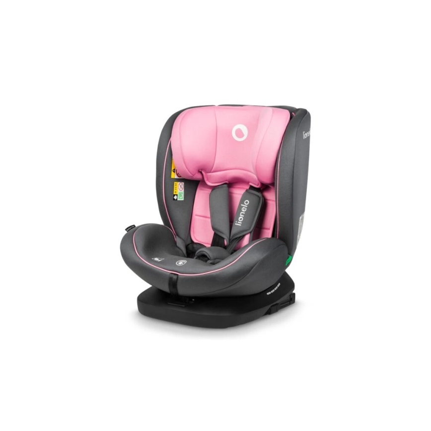 Lionelo - Autositz BASTIAAN i-Size 40-150 cm grau/rosa