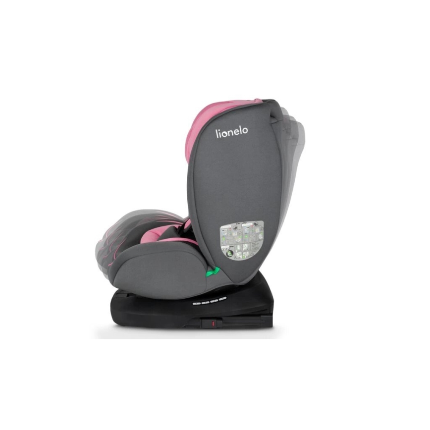 Lionelo - Autositz BASTIAAN i-Size 40-150 cm grau/rosa