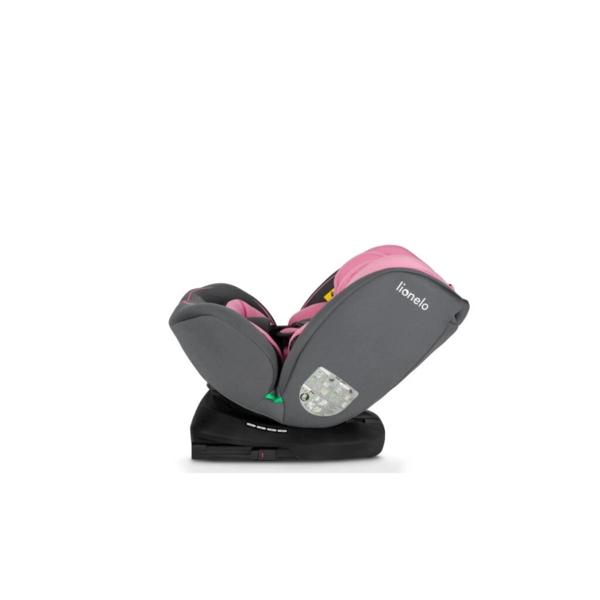Lionelo - Autositz BASTIAAN i-Size 40-150 cm grau/rosa