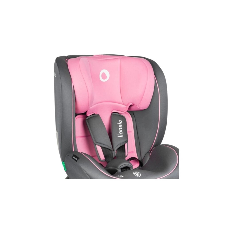 Lionelo - Autositz BASTIAAN i-Size 40-150 cm grau/rosa