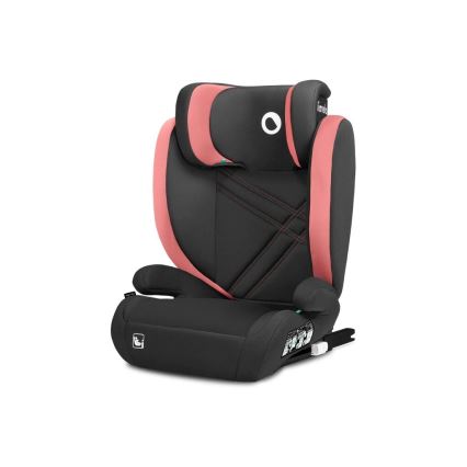Lionelo - Autositz HUGO i-Size 100-150 cm schwarz/rosa
