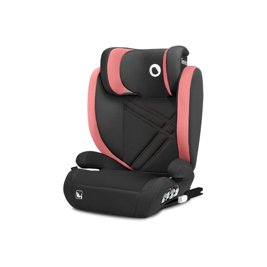 Lionelo - Autositz HUGO i-Size 100-150 cm schwarz/rosa