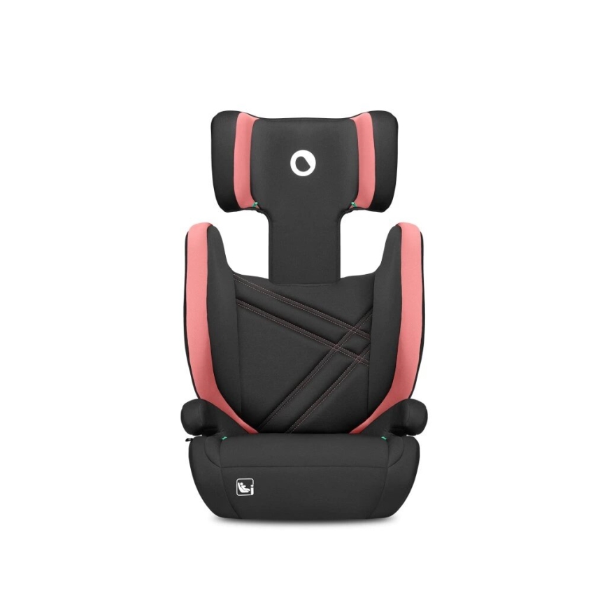 Lionelo - Autositz HUGO i-Size 100-150 cm schwarz/rosa