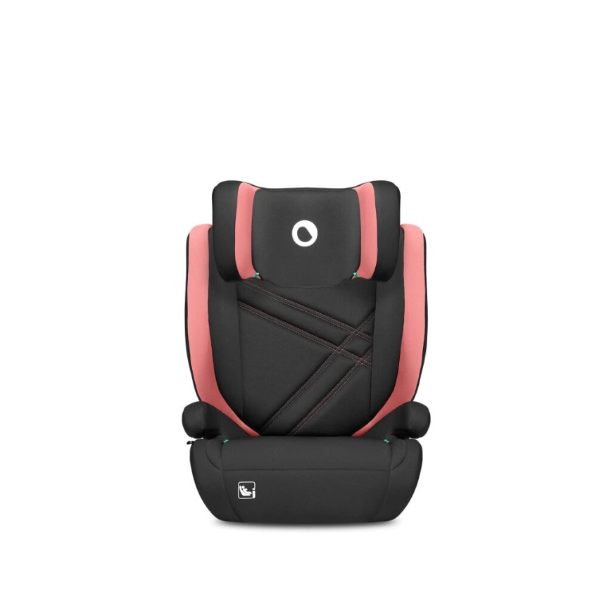 Lionelo - Autositz HUGO i-Size 100-150 cm schwarz/rosa