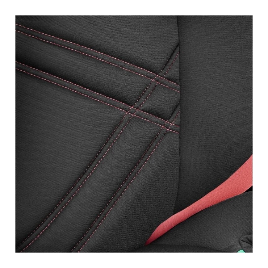 Lionelo - Autositz HUGO i-Size 100-150 cm schwarz/rosa