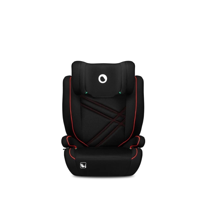Lionelo - Autositz HUGO i-Size 100-150 cm schwarz/rot