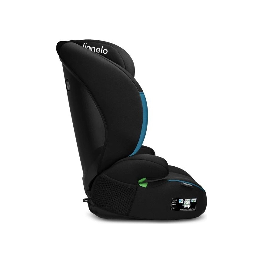 Lionelo - Autositz LARS i-Size 100-150 cm schwarz/blau