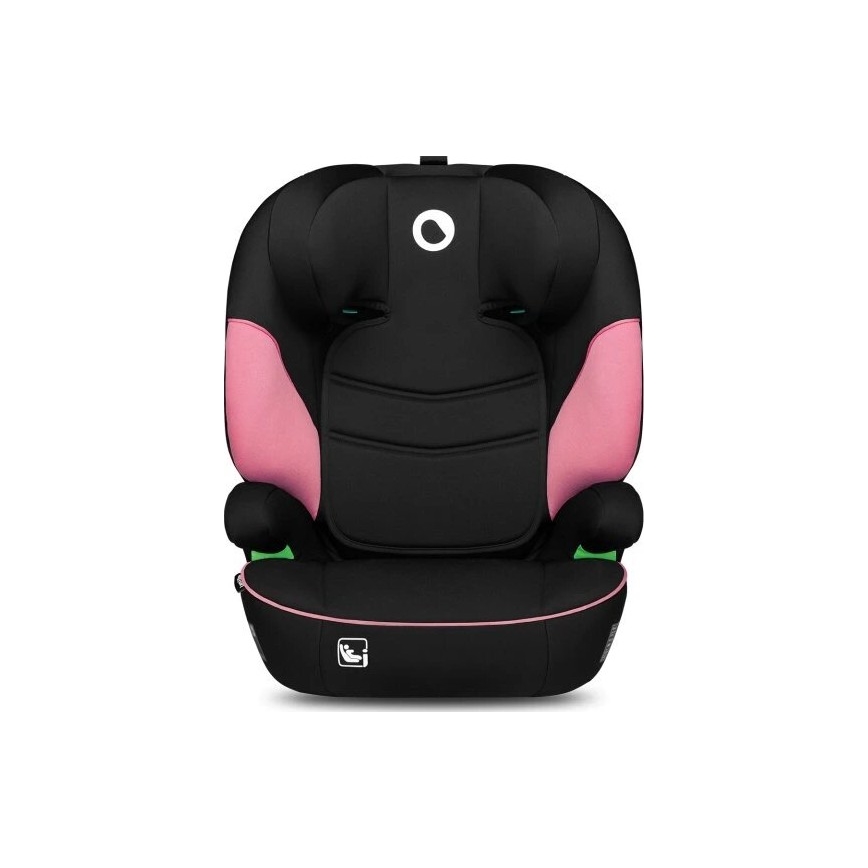 Lionelo - Autositz LARS i-Size 100-150 cm schwarz/rosa