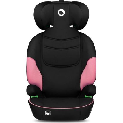 Lionelo - Autositz LARS i-Size 100-150 cm schwarz/rosa