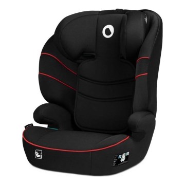 Lionelo - Autositz LARS i-Size 100-150 cm schwarz/rot
