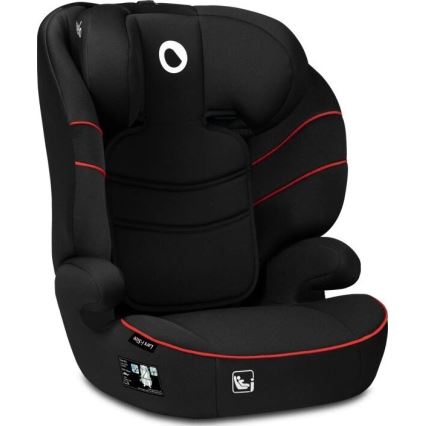 Lionelo - Autositz LARS i-Size 100-150 cm schwarz/rot