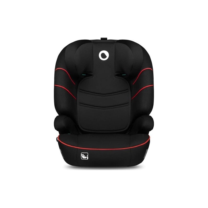 Lionelo - Autositz LARS i-Size 100-150 cm schwarz/rot