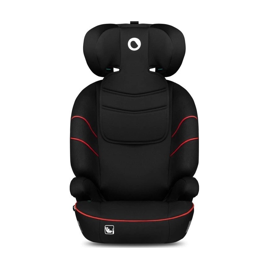 Lionelo - Autositz LARS i-Size 100-150 cm schwarz/rot