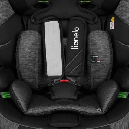 Lionelo - Autositz LEVI ONE i-Size 76-150 cm schwarz/grau